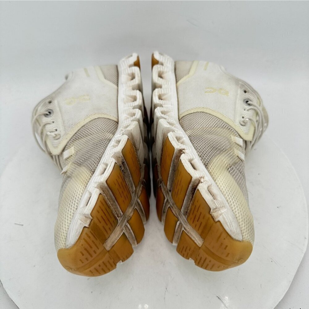 On Cloud 5 Swiss Engineering Women Size 9.5 88-98532 Undyed White Running Shoes - Picture 7 of 11